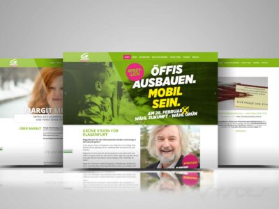 Webseite Grüne Klagenfurt