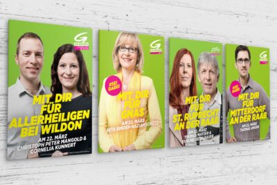 Gemeinderatswahl 2020 Plakate