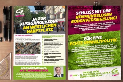 A4-Flyer Kleine Zeitung