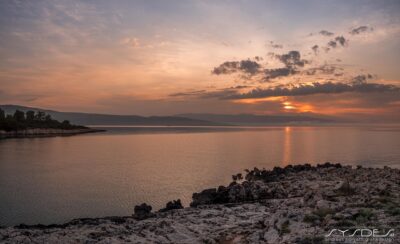 Insel Hvar - Sonnenaufgang mit Blick auf das Dinarisches Gebirge
