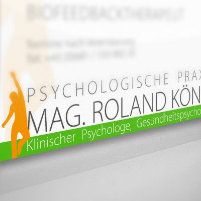 Neugestaltung des Logo für die Psychologische Praxis von Mag. R